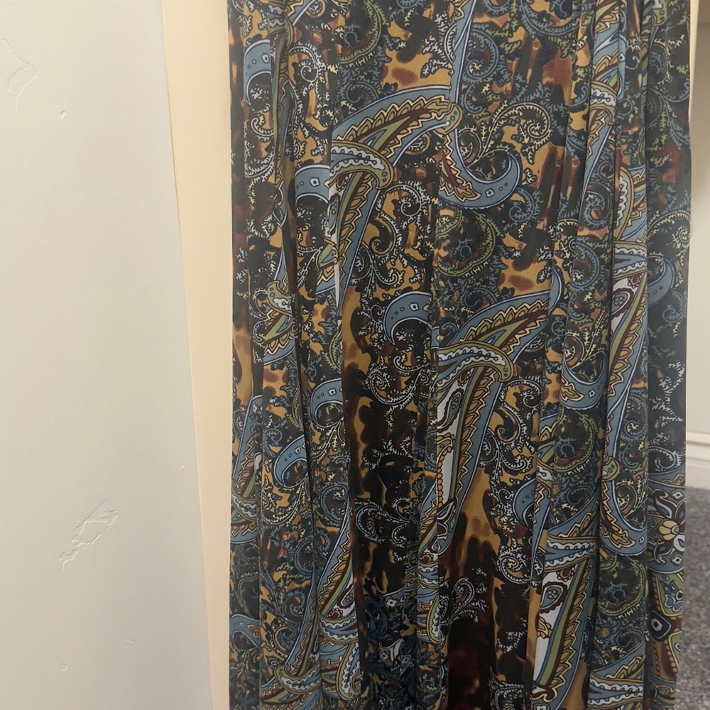Paisley Print Women's Skirt